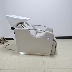 Sillón Eléctrico Reclinable para Lavado de Cabello, Color Personalizable, Lavabo de Cerámica con Tazón de Cerámica para Champú - Product Image 3