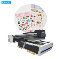 Kaiou 12 Jaar Digitale Printer Leverancier 6090 A1 Formaat Uv Flatbed Printer Met 10 Kleuren Foto Niveau Printuitgang