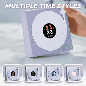 Vinilo flotante retro <span class=keywords><strong>para</strong></span> altavoz Bluetooth con ruido blanco Electrónica de consumo Pantalla lírica Altavoz inalámbrico BT - Product Image 6