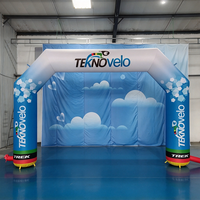 Arche gonflable personnalisée pour festival de marche, en tissu Oxford, pour événements extérieurs, publicité, décoration sportive, affichage commercial