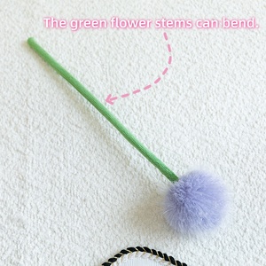 Bouquet di Fiori di Peluche Morbidi <span class=keywords><strong>e</strong></span> Carini, Tulipani, Rose <span class=keywords><strong>e</strong></span> Girasoli Imbottiti, Regalo per San Valentino, Decorazione per la Casa - Product Image 4