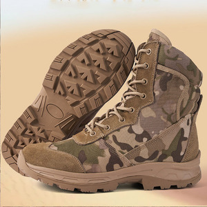 Scarponi Tattici Mimetici di Alta Qualità per Uomo e <span class=keywords><strong>Donna</strong></span>, Suola in Gomma Antiscivolo, Traspiranti con Cerniera Laterale, Scarpe da Escursionismo Outdoor - Product Image 6