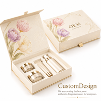 Boîte Cadeau de Luxe Personnalisée en Carton Rigide pour Parfum, Emballage Vide en Carton pour Cosmétiques et Marques de Parfums, Vente en Gros, Gaufrage 2mm