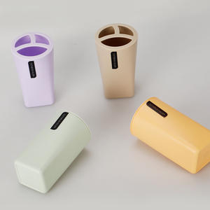 バスルーム用品6点セットうがい薬カップ歯ブラシホルダーソープボックスバスルーム収納バスルームトイレタリーセット - Product Image 4