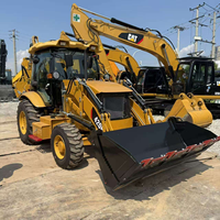 Traktor Loader Backhoe Roda 4WD Mesin Konstruksi dengan Sertifikat CE ISO, Dijual Harga Pabrik, Promo Hot Sale