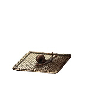 เตาเผากำยานโบราณ KI Tengqiao, ทำจากโลหะผสม, ใช้กับกำยานไม้จันทน์หอม, กำยานแบบแท่ง, ถาด, ฐานวาง, ลายดอก<span class=keywords><strong>บัว</strong></span>และไม้กฤษณา - Product Image 5