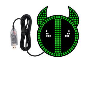 Feux LED Demon Eyes pour pare-brise avant/arrière de voiture, 12V 5W, modèle JHS-Z-26, lampes de mise à niveau - Product Image 1