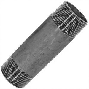 Raccord fileté double embout MegaHaustechnik en acier inoxydable alliage V4A, diamètre extérieur 21 mm, longueur totale 40 mm, 1/2 - Product Image 1