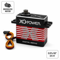 Servomoteur numérique brushless UAV RC XQ-BLS8125D 25KG étanche avec engrenages en acier inoxydable et aluminium CNC rapide 8.4V OEM