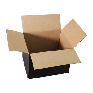 Embalaje impreso personalizado vacío de envío caja de cartón corrugado <span class=keywords><strong>cajas</strong></span> de papel de cartón móvil negro de lujo - Product Image 3