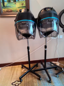 Secador de Pelo Profesional Multifuncional con Soporte Negro Móvil para Peluquería - Product Image 3
