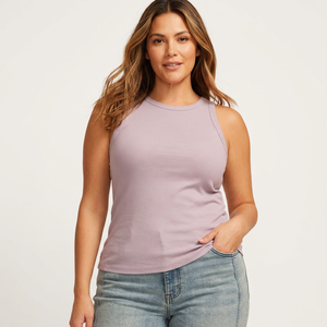 EVERGREEN Camisetas sin mangas transpirables y ecológicas para mujer, de algodón suave, chaleco de verano, fabricante OEM, venta al por mayor, top informal - Product Image 1