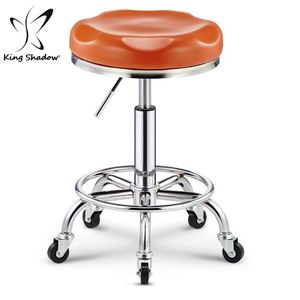 Taburete Hidráulico Moderno y Duradero de Lujo para Salón de Belleza, Carrito para Peluquería de Uso Comercial - Product Image 6