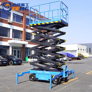 Élévateur à ciseaux électrique CFMG 4m-18m plate-forme de travail aérien Skylift Mobile homme unique élévateur échafaudage élévateur à ciseaux hydraulique - Product Image 5