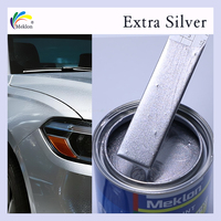 Car Charm Peinture de réparation automobile MK-410 Argent Extra 1L Acrylique Métallique Brillant en aérosol RTS