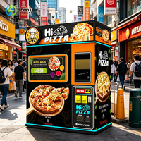 Machine à pizza automatique de haute qualité pour la vente en gros, machine à pizza entièrement automatique pour la restauration rapide, en vente
