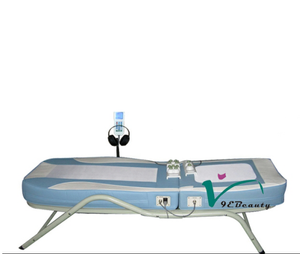 Tables de thérapie thermiques de <span class=keywords><strong>relaxation</strong></span> avec dossier de santé, dispositif <span class=keywords><strong>électrique</strong></span>, multifonctionnel, rouleau de Jade, <span class=keywords><strong>lit</strong></span> de Massage, avec pierres de Jade - Product Image 4