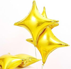 10 26 36 Inch Four Pointed Star Shaped Aluminum Foil Balloons for Graduation New Year Birthday Retirement Party Decorations - Product Image 2
