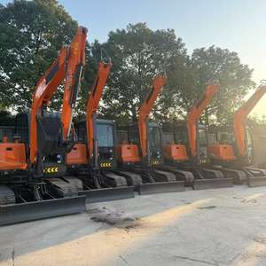 Doosan เครื่องขุดดิน DX55 DX60E DX60รถตักดินสภาพดี6ton การดำเนินงานด้านวิศวกรรม - Product Image 6