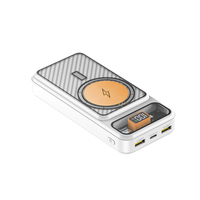 Banco de energía inalámbrico magnético multifunción de 15W 20000mAh PD QC 22,5 W Cargador de batería móvil 20000mAh