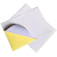 Impression offset de papier d'étiquette Oneside adhésif brillant de miroir d'autocollant enduit par fonte