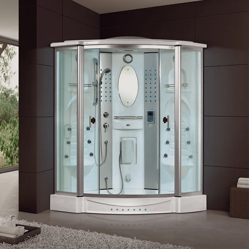 2021 di alta qualità All-in-one casa Sauna a vapore bagno con doccia bagno di vapore con telaio computerizzare bagno con doccia a vapore