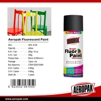 Aeropak peinture en aérosol métallique dorée de haute qualité à bas prix pour voiture peinture liquide pour bateau