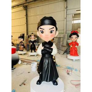 Escultura de Personaje de Artes Marciales en FRP Personalizada, Estatua de Resina de Fibra de Vidrio para Decoración de Interiores, Exteriores, Parques y Centros Comerciales - Product Image 2