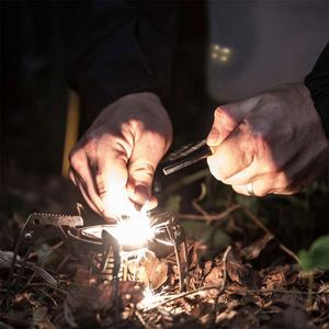 Bộ dụng cụ mồi lửa bằng đá lửa, que Ferrocerium, dụng cụ bằng gỗ, bộ dụng cụ sinh tồn cắm trại ngoài trời, bộ dụng cụ mồi lửa bằng cung tia lửa - Product Image 5