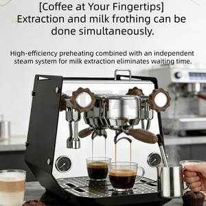 Cafetera Comercial de 2 Grupos con Estructura de Acero Inoxidable de Alta Resistencia y Gran Espacio para Tazas Altas y Vasos de Viaje - Product Image 5