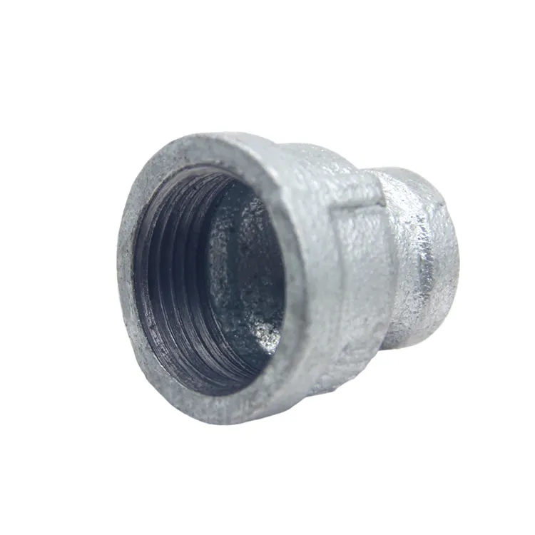 Coupling Casting iron 1/2''-3/4'' threaded connector reducing coupling for plumbing materials sanitary fittings pipe