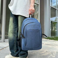 Sac à dos personnalisé pour ordinateur portable, idéal pour l'université et l'école, avec doublure en polyester Oxford, fermeture éclair, port de chargement USB, design unisexe