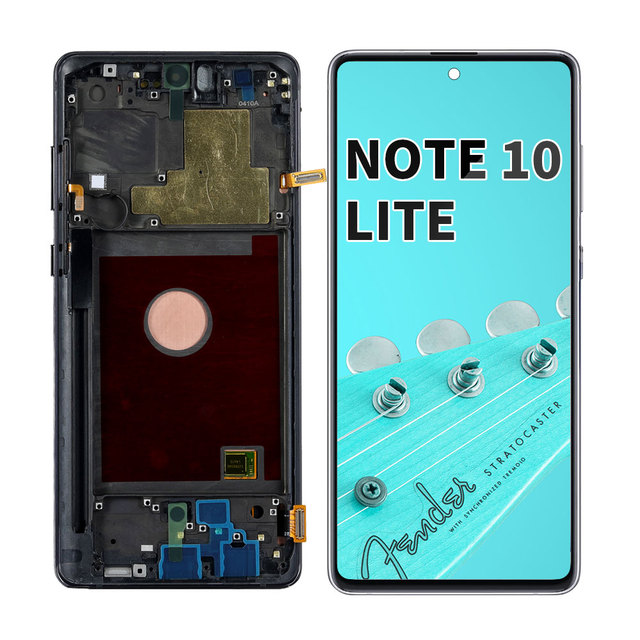Mobile Phone Lcd for samsung Note 10 Lite Screen Wholesale for samsung Note 10 Lite LCD Replacement Spare Parts Screen Display