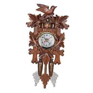 Modello Vintage cuculo orologio da parete creativo 3D Art singolo volto stile di Design per la sala da pranzo eccellente decorazione per la casa - Product Image 5