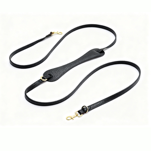 Correa para Perro de Cuero PU con Acolchado en el Hombro, Correa Cruzada Manos Libres para Perros Grandes - Product Image 5