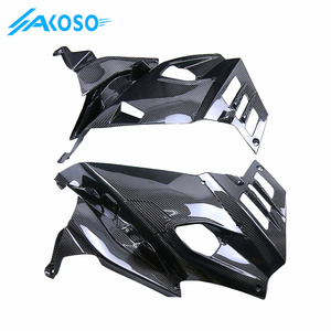 Accesorios modificados para motocicleta de fibra de carbono AKOSO, panel de revestimiento de carrocería, cubierta protectora de carenado para <span class=keywords><strong>Aprilia</strong></span> <span class=keywords><strong>RS660</strong></span> 2021 2024 - Product Image 4