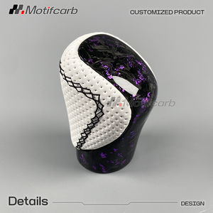 Volante Personalizado de Fibra de Carbono Forjado en Color Morado, Mejora Interior para Lexus IS 250 300 300h RCF NX GS 350DS F Sport 2013-2025 - Product Image 6