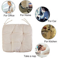 Coussins de chaise épais, coussin de siège d'extérieur, coussin de sol confortable pour la maison
