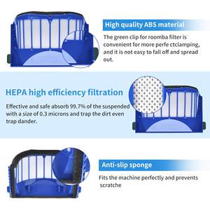 Kit di Accessori di Ricambio per Robot Aspirapolvere IRobot Serie 600: Spazzola Principale, Filtro, Spazzola Laterale - Product Image 4