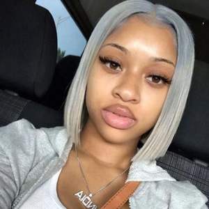 Pelucas con malla frontal de cabello humano virgen brasileño 13x4 encaje suizo <span class=keywords><strong>corto</strong></span> <span class=keywords><strong>gris</strong></span> Bob peluca recta sedosa extensión de cabello Frontal de longitud larga - Product Image 6