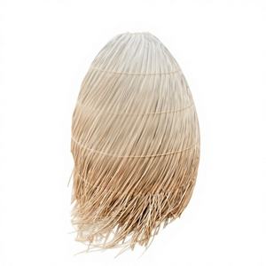 Abat-jour en jonc de mer fait main du Vietnam, style vintage, nouveau modèle printemps, cadre lumineux naturel, écologique et sûr pour la maison et l'hôtel - Product Image 1