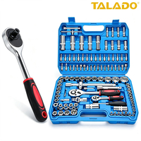 Ensemble d'outils multifonctions pour voiture à haute dureté, 108 pièces, pour le démontage et l'assemblage de boulons et d'écrous