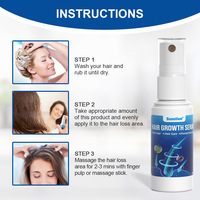 Sérum Capillaire Soin du Cuir Chevelu Marque Blanche 30ml Formule Végétale Soin Quotidien Nutrition Racine Capillaire pour Cheveux Affinés