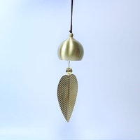 Pendentifs carillon éolien en laiton créatifs de style japonais pour balcons, cours et pendentifs d'intérieur de voiture comme cadeaux d'anniversaire