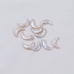 <span class=keywords><strong>Perles</strong></span> baroques en forme <span class=keywords><strong>de</strong></span> croissant 18-19mm, <span class=keywords><strong>perles</strong></span> d'eau douce naturelles irisées blanches <span class=keywords><strong>de</strong></span> qualité AAAAA, <span class=keywords><strong>pour</strong></span> collier, bracelet, boucles d'oreilles DIY - Product Image 6