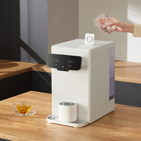 Filtre distributeur tout-en-un pour purifier l'eau par osmose inverse à l'hydrogène chaud instantané de bureau