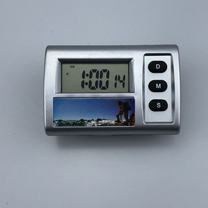 Nako Quartz Timer Na-812a Digital Clock With Adhesive For Wall Mounting - Product Image 2