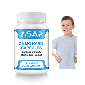 Cápsulas duras de vitamina Ca Mg Zn de etiqueta privada Cápsulas de vitamina D a granel OEM para inmunidad - Product Image 1
