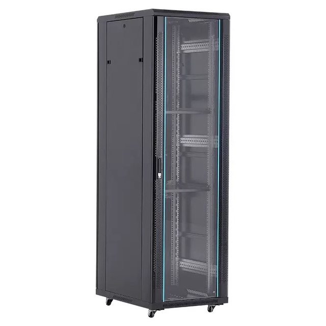 Hot Selling High Quality 19 Inch Floor Network Rack Cabinet 12U-42U Multi Size Stock Server Cabinet for Data Center Network