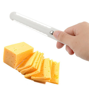 Stainless Steel Double <strong>Wire</strong> Handheld <strong>Cheese</strong> Slicer <strong>Cutter</strong> for Thin and Thick Slicers - Product Image 4
